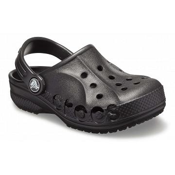 Zuecos Crocs Baya Niña Negros | Mexico 1534MQZA